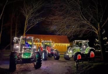Jõulutraktorid sõitsid mööda Saksamaad